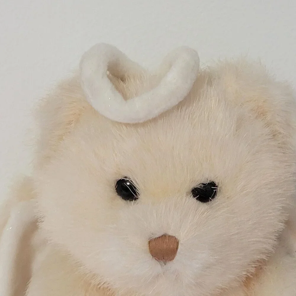 Vintage Ty 2003 Saint Angel Bear Plush Stuffed Animal Toy Polyester Collectible - Picture 2 of 13